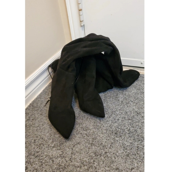 Asos over the knee suede boots - Picture 3 of 7